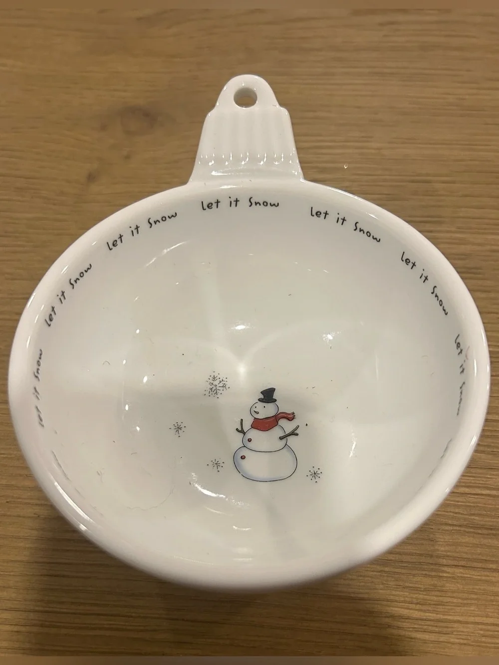 Pottery Barn | Holiday Cheer Ornament Shaped Bowls | Set of 4 | Ceramic